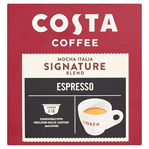 Costa Dolce Gusto Compatible Espresso Pods 16 per pack von Costa