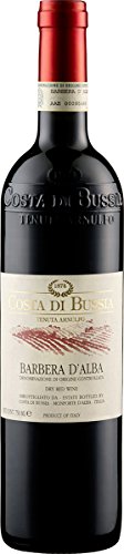 Barbera d' Alba DOC aus Italien/Piemont (1 x 0,75 l) von Costa di Bussia