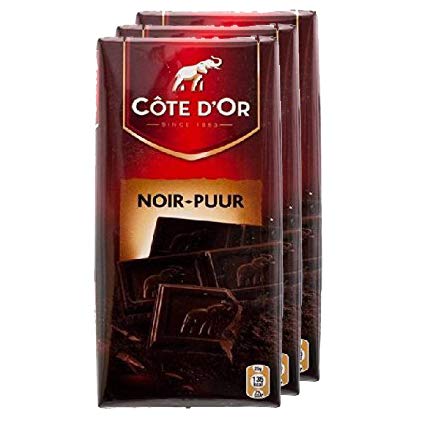 Cote D'Or Dunkle Schokolade 3 X 100 G von Cote D'Or