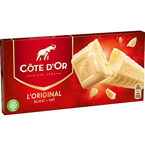 Côte d'Or L'original - Chocolat Blanc Tablette - 400 g (2 x 200g) von Côte D´Or