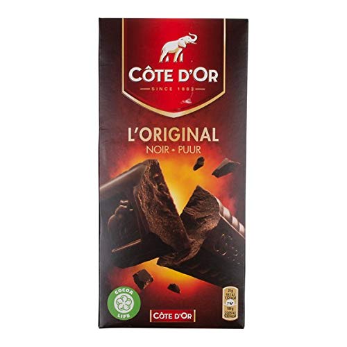 Côte d'Or Schokoladentablette dunkel - 3 Stück x 200 Gramm von Côte D´Or