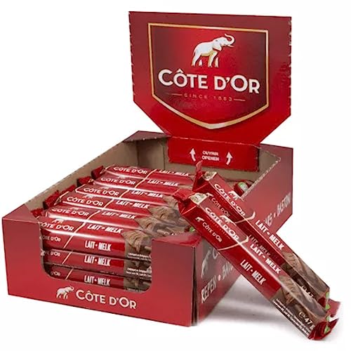 Cote D'Or Schokolade | Bar-Milch | Belgische Schokolade | Cote Dor Schokolade | 32 Pack | 1504 Gram Total von Cote D'Or