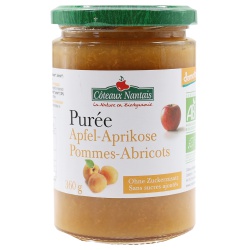 Apfel-Aprikosen-Püree von Côteaux Nantais