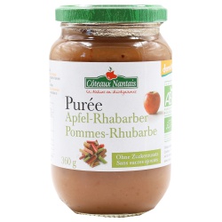 Apfel-Rhabarber-Püree Apfel-Rhabarber-Püree von Côteaux Nantais