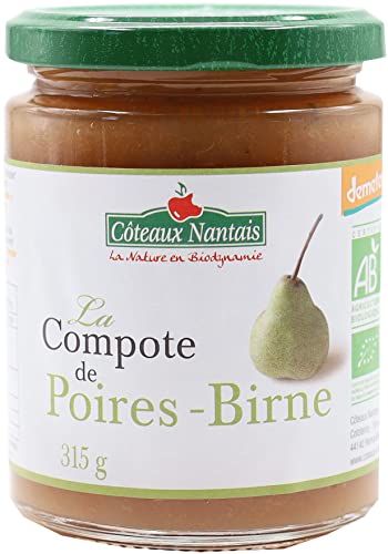 Côteaux Nantais Bio Compote Birne (1 x 315 gr) von Côteaux Nantais
