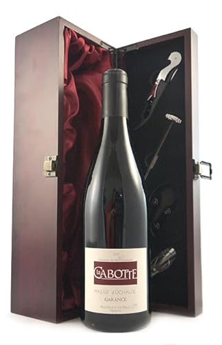 Cotes du Rhone Villages Massif d'Uchaux Garance 2010 Domaine La Cabotte (Red wine) (Red wine) in einer Geschenkbox, da zu 4 Weinaccessoires, 1 x 750ml von Cotes du Rhone