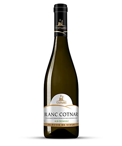 Cotnari Selectie de Vinuri | Blanc Cotnari – Rumänischer Weißwein halbtrocken 0,75 L Flasche D.O.C.-C.M.D. von Cotnari