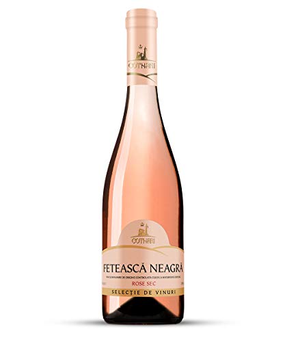 Cotnari Selectie de Vinuri | Feteasca Neagra – Rumänischer Roséwein trocken 0,75 L Flasche D.O.C.-C.M.D. von Cotnari