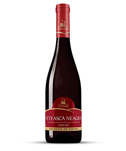 Cotnari Selectie de Vinuri | Feteasca Neagra – Rumänischer Rotwein trocken 0,75 L Flasche D.O.C.-C.M.D. von Cotnari