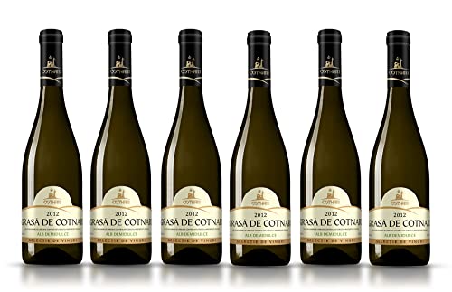 Cotnari Selectie de Vinuri | Grasa de Cotnari – Rumänischer Weißwein lieblich | Weinpaket 6 x 0,75 L D.O.C.-C.M.D. von Cotnari