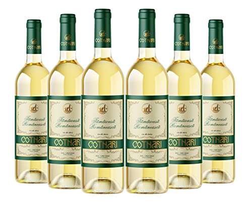 Cotnari | Tamaioasa Romaneasca – Rumänischer Weißwein süß | Weinpaket (6 x 0.75 L) DOC-CMD von Cotnari