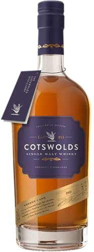 Cotswolds SHERRY CASK Single Malt Whisky 57,4% Vol. 0,7l in Geschenkbox von Cotswolds