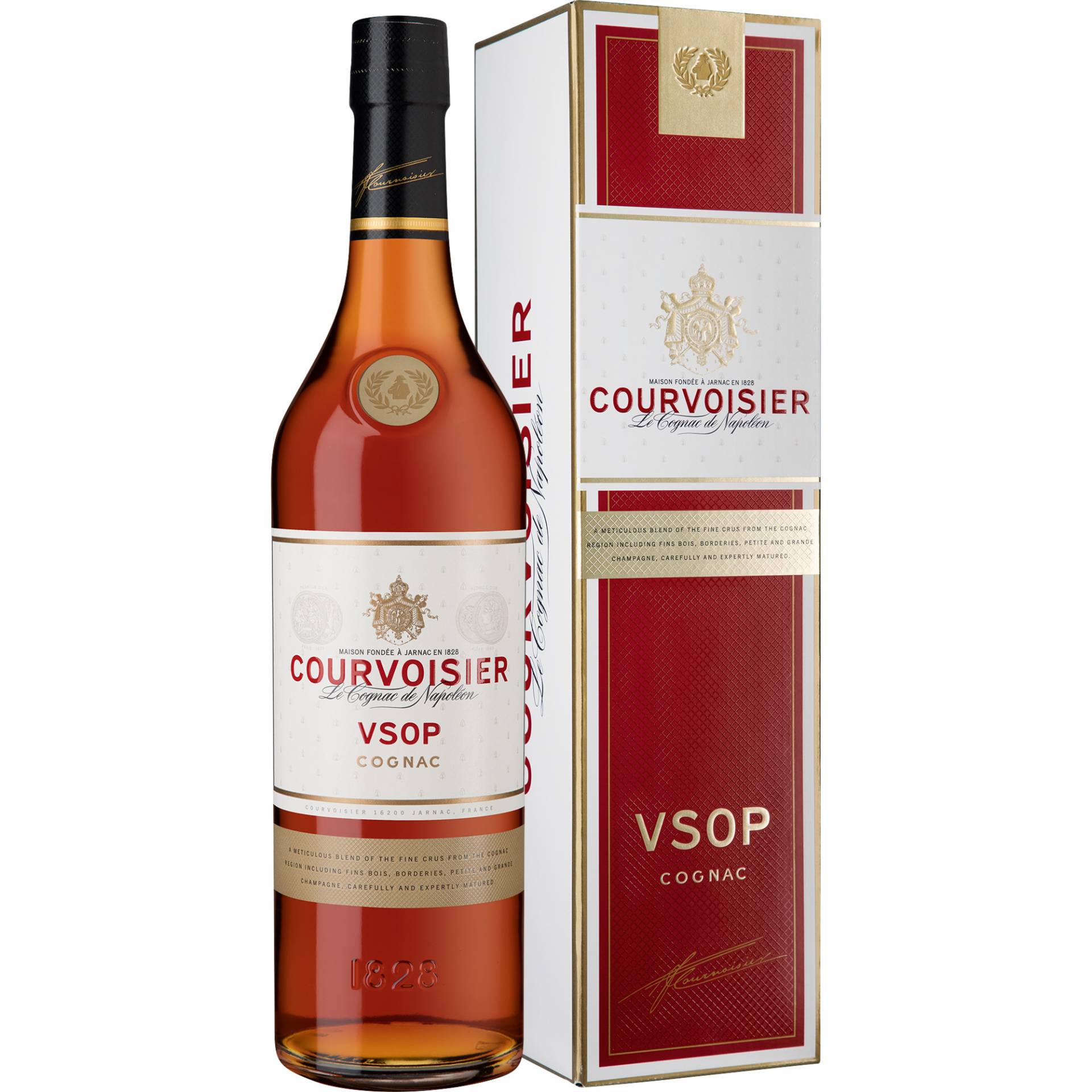 Courvoisier VSOP Cognac, Cognac AOC, 0,7 L, 40% Vol., Präsente von Courvoisier, 2 Place du Chateau, 16200 Jarnac, France