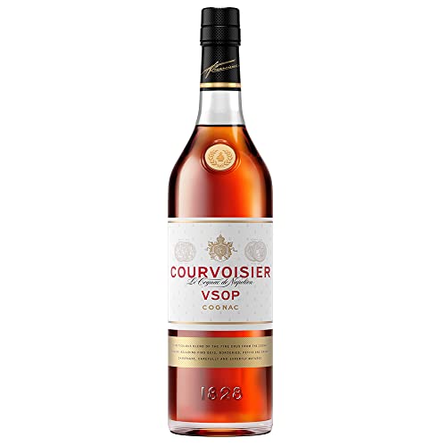Courvoisier VSOP | Cognac aus Frankreich | mit Geschenkverpackung | einzigartig blumig-fruchtiger Geschmack | 40% Vol | 700ml Einzelflasche von Courvoisier