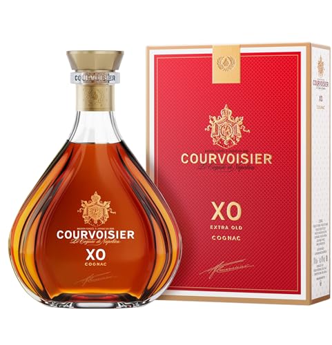 Courvoisier XO |extra old| Cognac aus Frankreich | mit Geschenkverpackung | reichhaltiger und komplexer Geschmack | 40% Vol | 700ml Einzelflasche von Courvoisier