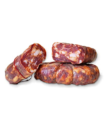 350g Soppressata von Kalabrien DOP italienische scharfe Salami Chiliwurst aus Calabria Chilisalami (350gr) von Cozac