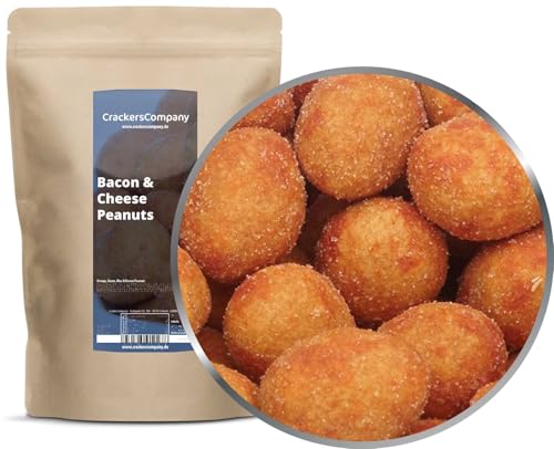 CrackersCompany Bacon-Käse Erdnusskerne 400g – knusprig, herzhaft, intensiv CrackersCompany Bacon-Käse Erdnusskerne 400g – knusprig, herzhaft, intensiv von CrackersCompany