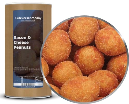 CrackersCompany Bacon-Käse Erdnusskerne 600g – knusprig, herzhaft, intensiv CrackersCompany Bacon-Käse Erdnusskerne 600g – knusprig, herzhaft, intensiv von CrackersCompany