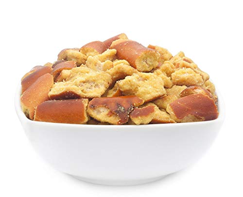 1 x 1.25kg Pretzel Brezel-Snack mit Honig und Senf und Zwiebel vegetarisch von Crackerscompany