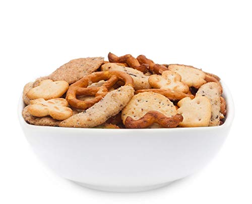 1 x 1.5kg Snackmischung Spezial mit Salzgebäck Mohncracker und Pfeffer Cracker fettarm 1 x 1.5kg Snackmischung Spezial mit Salzgebäck Mohncracker und Pfeffer Cracker fettarm von Crackerscompany