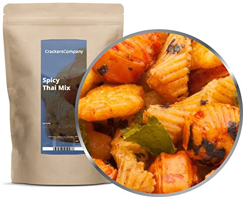 1 x 250g Thai Reiscracker exotisch scharf bunte Snackmischung vegetarisch vegan laktosefrei fettarm 1 x 250g Thai Reiscracker exotisch scharf bunte Snackmischung vegetarisch vegan laktosefrei fettarm von Crackerscompany