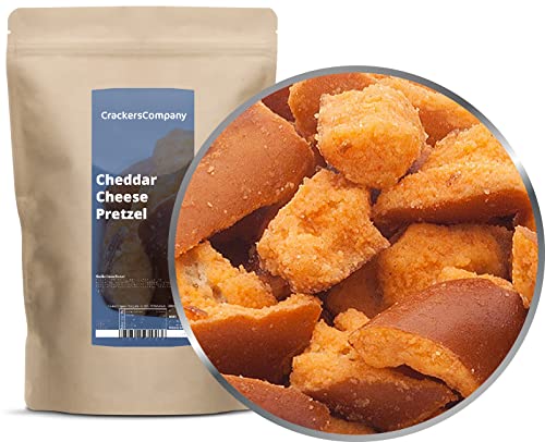 1 x 300g Pretzel Brezel-Snack mit Cheddar Cheese von Crackerscompany