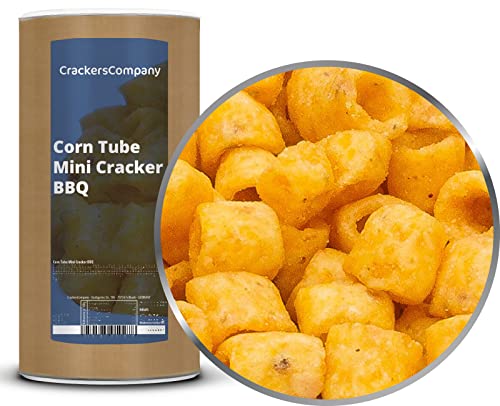 1 x 350g Snack mit leckerem BBQ Raucharoma aus Mais Snack Mischung vegetarisch 1 x 350g Snack mit leckerem BBQ Raucharoma aus Mais Snack Mischung vegetarisch von Crackerscompany