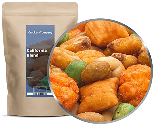 1 x 350g Studentenfutter Kalifornien Nusskernmischung geröstet Erdnüsse Cashew Saubohne Kichererbse von Crackerscompany