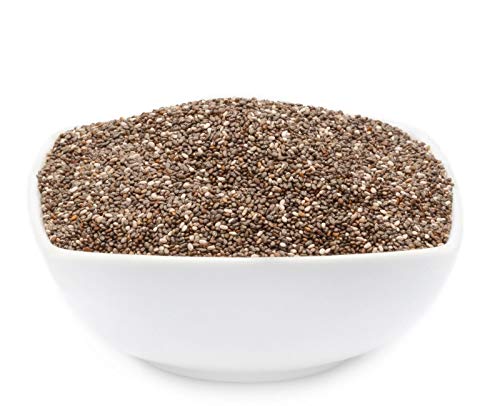 1 x 3kg Chia Samen naturbelassen reich an Omega 3 & 6 geprüfte Qualität Antioxidantien 20 % Protein zuckerfrei salzfrei vegetarisch vegan laktosefrei 100 % Premium von Crackerscompany