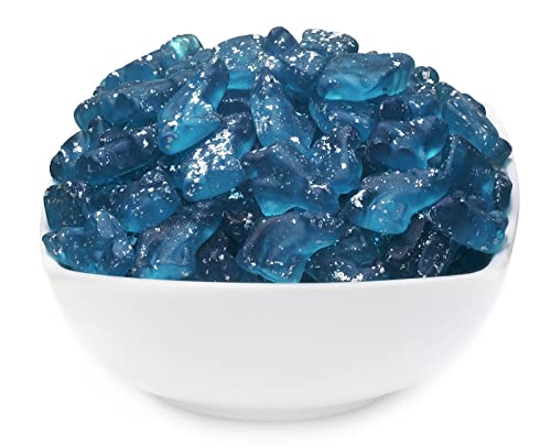 1 x 3kg Gummibärchen mit 999er Silber veredelt Eisbonbon-Geschmack Gummibonbon Gummibärchen Eisbär Frischer Atem garantiert glutenfrei laktosefrei von Crackerscompany