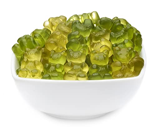 1 x 3kg Waldmeister-Bären grün, lecker, glutenfrei, laktosefrei von Crackerscompany