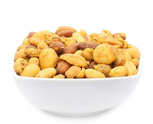 1 x 5kg Nusskernmischung Safari exotisch Curry Koriander Kardamom, Gewürznelke Chili lactosefrei glutenfrei 19% Protein 1 x 5kg Nusskernmischung Safari exotisch Curry Koriander Kardamom, Gewürznelke Chili lactosefrei glutenfrei 19% Protein von Crackerscompany