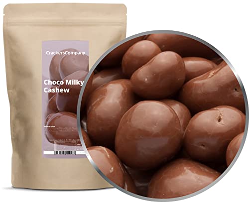 1 x 700g Cashewkerne in zartschmelzener Vollmilchschokolade knackige Cashewkerne vegetarisch glutenfrei 1 x 700g Cashewkerne in zartschmelzener Vollmilchschokolade knackige Cashewkerne vegetarisch glutenfrei von Crackerscompany