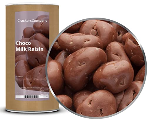 1 x 950g Rosinen mit Vollmilchschokolade - Fruchtig frische Rosinen im zarten Mantel aus Vollmilchschokolade Schokorosinen 1 x 950g Rosinen mit Vollmilchschokolade - Fruchtig frische Rosinen im zarten Mantel aus Vollmilchschokolade Schokorosinen von Crackerscompany
