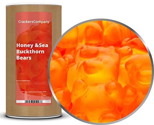 2 x 1.05kg Gummibären Sanddornhonig Gummibonbon Gummibärchen aus Sanddorn Fruchtsaft und Acerola Kirsche mit viel Vitamin C glutenfrei laktosefrei 2 x 1.05kg Gummibären Sanddornhonig Gummibonbon Gummibärchen aus Sanddorn Fruchtsaft und Acerola Kirsche mit viel Vitamin C glutenfrei laktosefrei von Crackerscompany