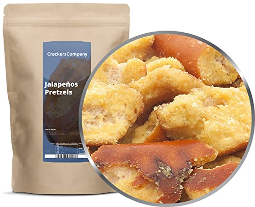 2 x 300g Pretzel Brezel-Snack mit Jalapeno scharf vegetarisch 2 x 300g Pretzel Brezel-Snack mit Jalapeno scharf vegetarisch von Sattie