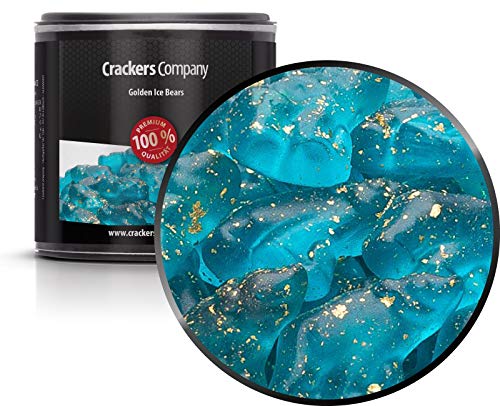 3 x 100g Gummibär mit 24 Karat Gold verendelt Eisbonbon-Geschmack Gummibonbon Gummibärchen Eisbär Frischer Atem garantiert glutenfrei laktosefrei 3 x 100g Gummibär mit 24 Karat Gold verendelt Eisbonbon-Geschmack Gummibonbon Gummibärchen Eisbär Frischer Atem garantiert glutenfrei laktosefrei von Crackerscompany