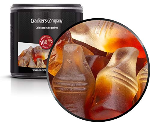 3 x 120g Zuckerfreie Colaflaschen Gummibärchen Fruchtgummi glutenfrei laktosefrei 3 x 120g Zuckerfreie Colaflaschen Gummibärchen Fruchtgummi glutenfrei laktosefrei von Crackerscompany