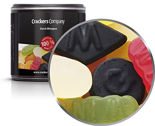 3 x 140g Stärke Weingummi, vegetarisch, vegan, glutenfrei, laktosefrei 3 x 140g Stärke Weingummi, vegetarisch, vegan, glutenfrei, laktosefrei von Crackerscompany
