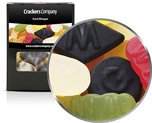 3 x 140g Stärke Weingummi, vegetarisch, vegan, glutenfrei, laktosefrei 3 x 140g Stärke Weingummi, vegetarisch, vegan, glutenfrei, laktosefrei von Crackerscompany