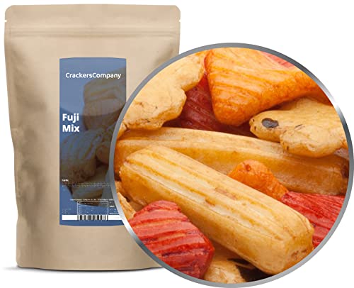 3 x 200g Fuji Mix Reiscracker bunter Mix aus Reiskräcker Snack fettfrei würzig mild vegetarisch vegan laktosefrei 3 x 200g Fuji Mix Reiscracker bunter Mix aus Reiskräcker Snack fettfrei würzig mild vegetarisch vegan laktosefrei von Crackerscompany