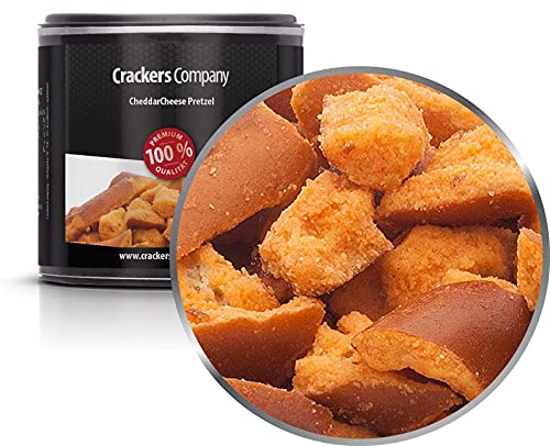 4 x 50g Pretzel Brezel-Snack mit Cheddar Cheese 4 x 50g Pretzel Brezel-Snack mit Cheddar Cheese von Crackerscompany