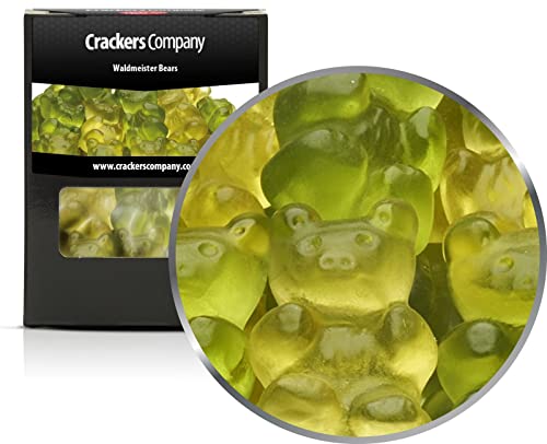5 x 110g Waldmeister-Bären grün, lecker, glutenfrei, laktosefrei 5 x 110g Waldmeister-Bären grün, lecker, glutenfrei, laktosefrei von Crackerscompany