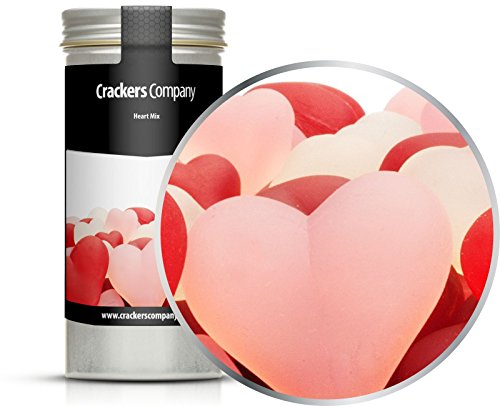 5 x 120g Fruchtsaftgummi in Herzform Gummibonbon Gelatinefreie Stärke Herzen vegetarisch glutenfrei laktosefrei romantisch 5 x 120g Fruchtsaftgummi in Herzform Gummibonbon Gelatinefreie Stärke Herzen vegetarisch glutenfrei laktosefrei romantisch von Crackerscompany