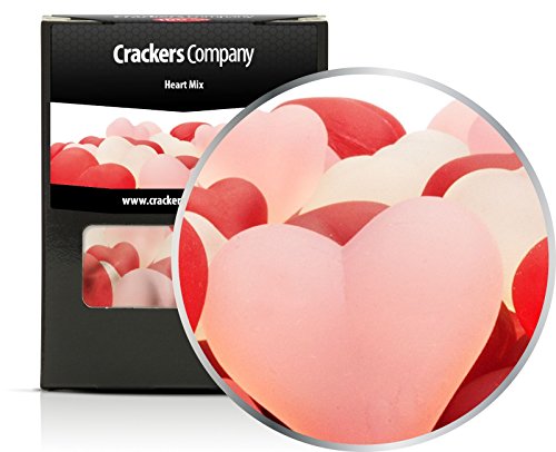 5 x 120g Fruchtsaftgummi in Herzform Gummibonbon Gelatinefreie Stärke Herzen vegetarisch glutenfrei laktosefrei romantisch 5 x 120g Fruchtsaftgummi in Herzform Gummibonbon Gelatinefreie Stärke Herzen vegetarisch glutenfrei laktosefrei romantisch von Crackerscompany