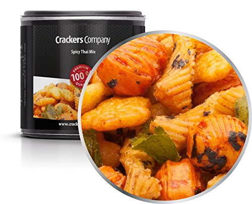 5 x 40g Thai Reiscracker exotisch scharf bunte Snackmischung vegetarisch vegan laktosefrei fettarm 5 x 40g Thai Reiscracker exotisch scharf bunte Snackmischung vegetarisch vegan laktosefrei fettarm von Crackerscompany