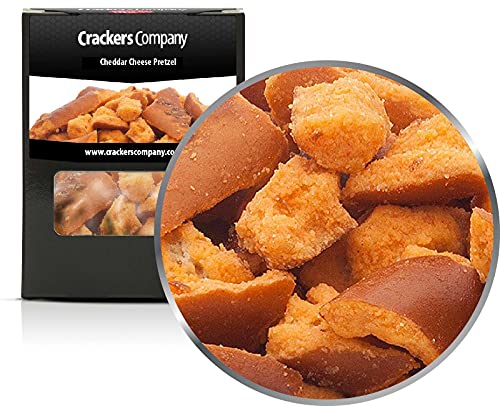 5 x 50g Pretzel Brezel-Snack mit Cheddar Cheese 5 x 50g Pretzel Brezel-Snack mit Cheddar Cheese von Crackerscompany
