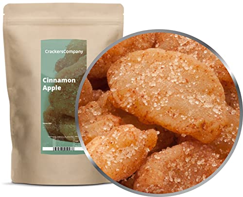 2 x 550g Apfel Zimt & Zucker Stücke Trockenobst zum naschen backen dekorieren Müsli fettfrei salzfrei vegetarisch vegan glutenfrei laktosefrei 100 % Premium 2 x 550g Apfel Zimt & Zucker Stücke Trockenobst zum naschen backen dekorieren Müsli fettfrei salzfrei vegetarisch vegan glutenfrei laktosefrei 100 % Premium von Crackerscompany