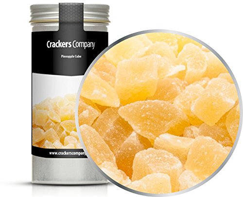 4 x 90g Ananas gehackt gewürfelt kandiert für Joghurt Quark Müsli sehr fettarm salzfrei vegetarisch vegan glutenfrei laktosefrei 100 % Premium 4 x 90g Ananas gehackt gewürfelt kandiert für Joghurt Quark Müsli sehr fettarm salzfrei vegetarisch vegan glutenfrei laktosefrei 100 % Premium von Crackerscompany