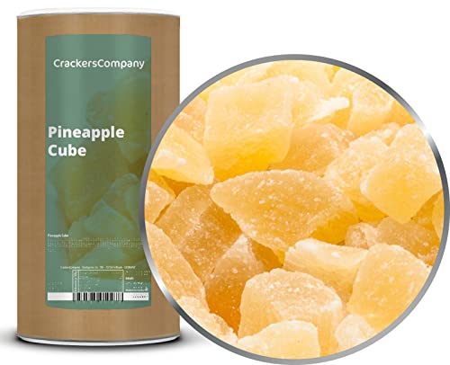 2 x 700g Ananas gehackt gewürfelt kandiert für Joghurt Quark Müsli sehr fettarm salzfrei vegetarisch vegan glutenfrei laktosefrei 100 % Premium 2 x 700g Ananas gehackt gewürfelt kandiert für Joghurt Quark Müsli sehr fettarm salzfrei vegetarisch vegan glutenfrei laktosefrei 100 % Premium von Crackerscompany